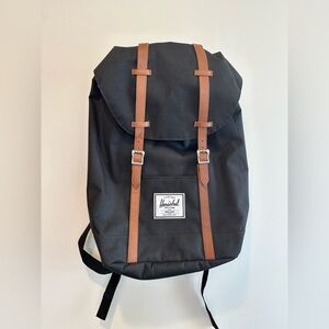 NEW Hershel Retreat Black Backpack